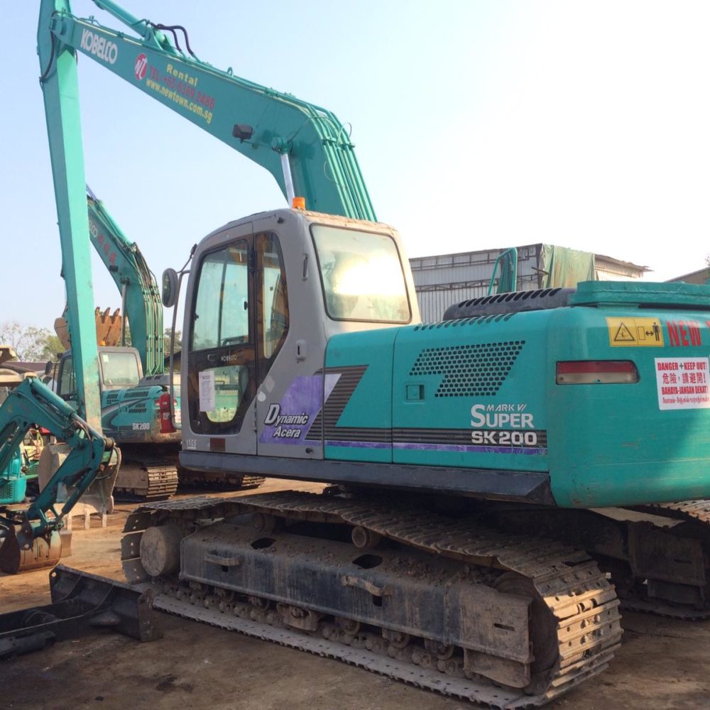 New Town Engineering Excavator Rental Singapore
