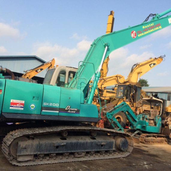 New Town Engineering Excavator Rental Singapore